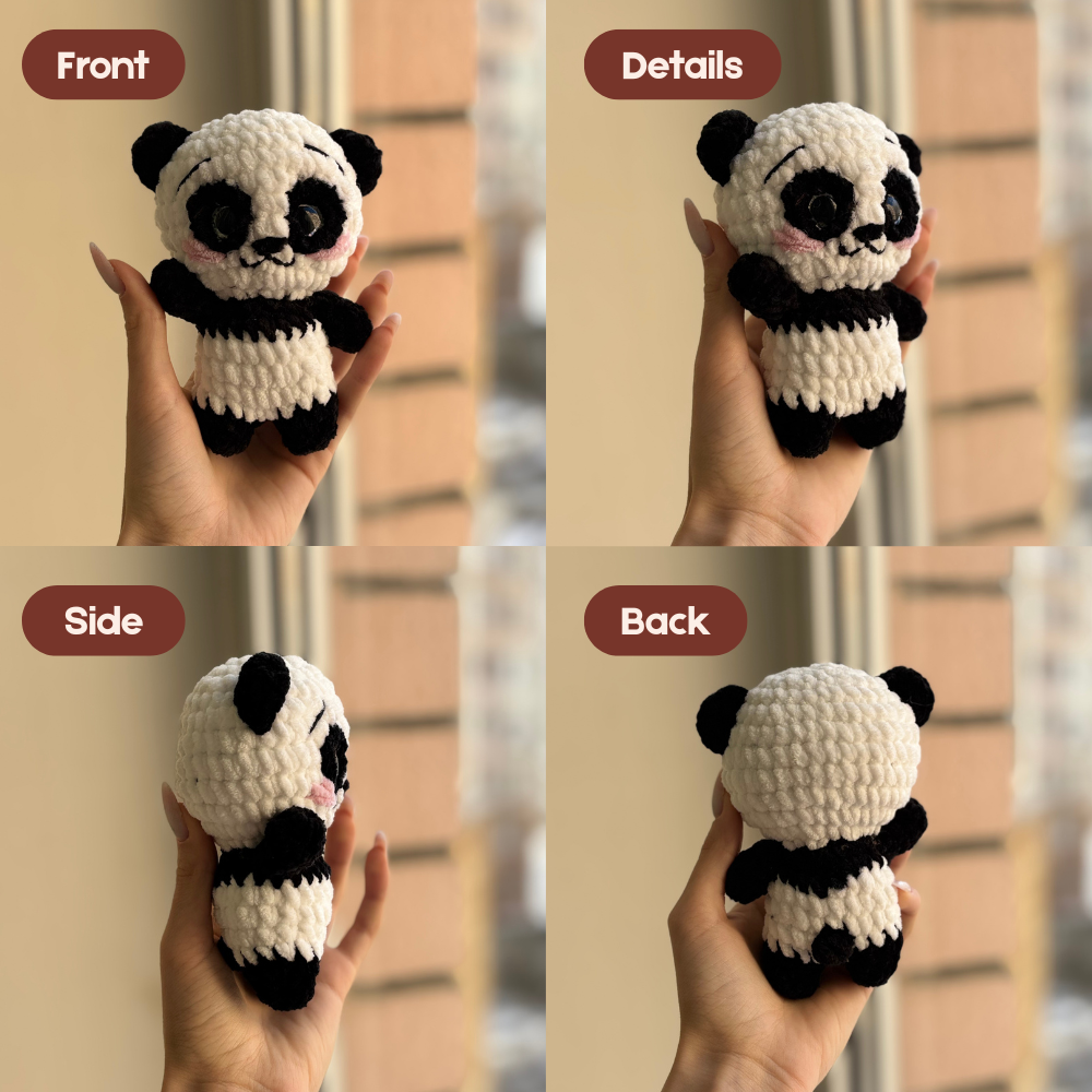 Bamboo Panda Amigurumi Pattern