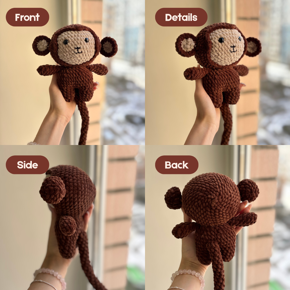 Cozy Jungle Monkey PFD Pattern