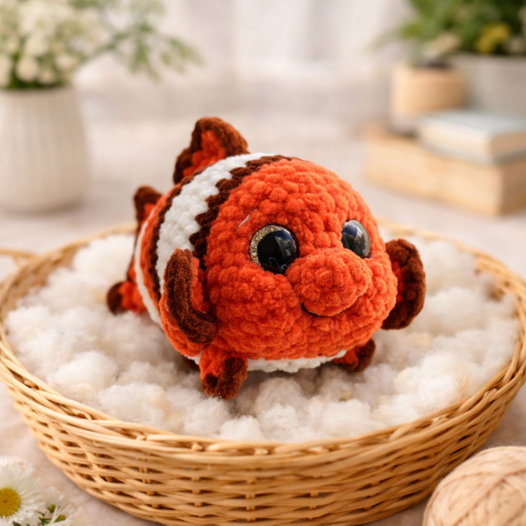 Coral Fish Amigurumi PDF Pattern