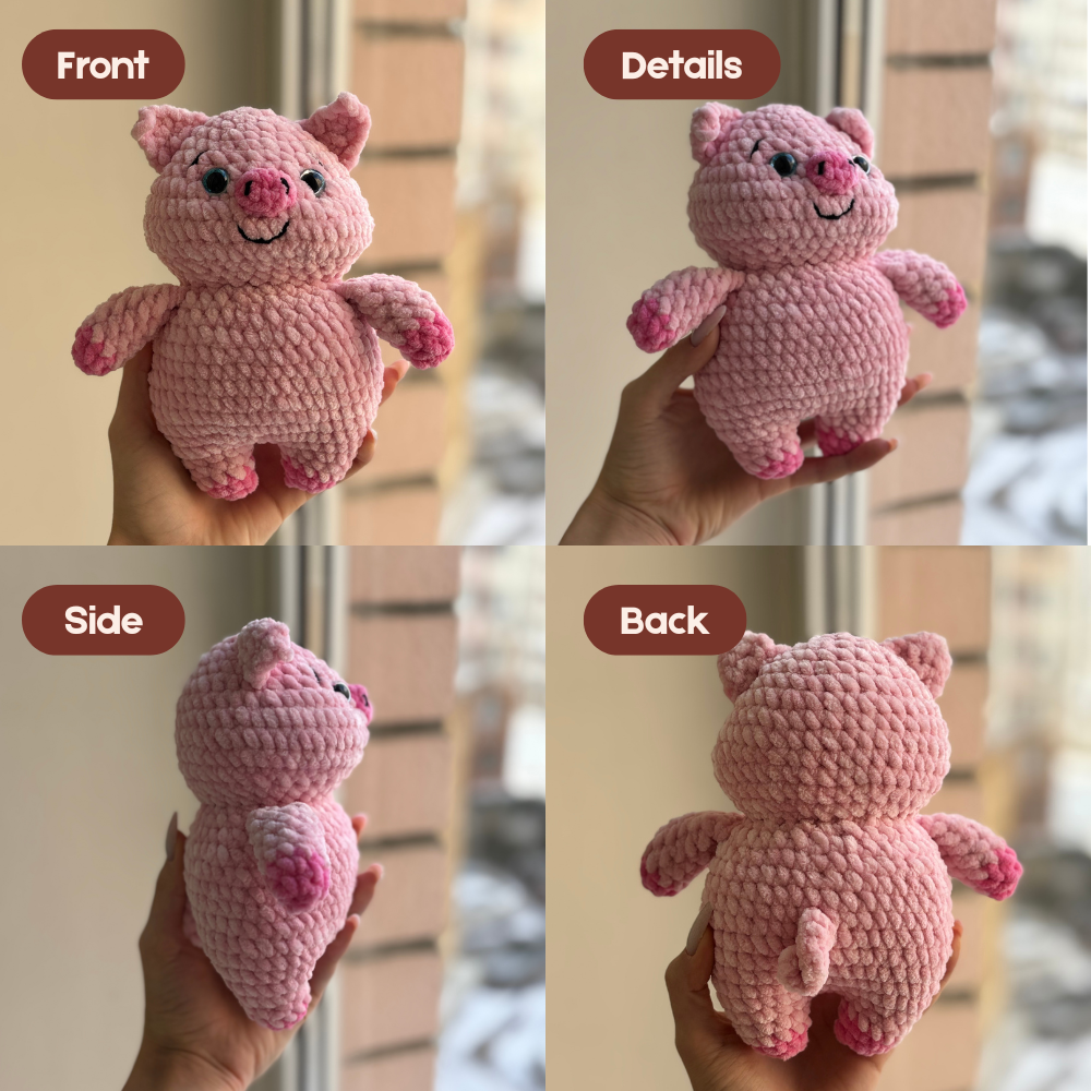 Cozy Pig Crochet Pattern