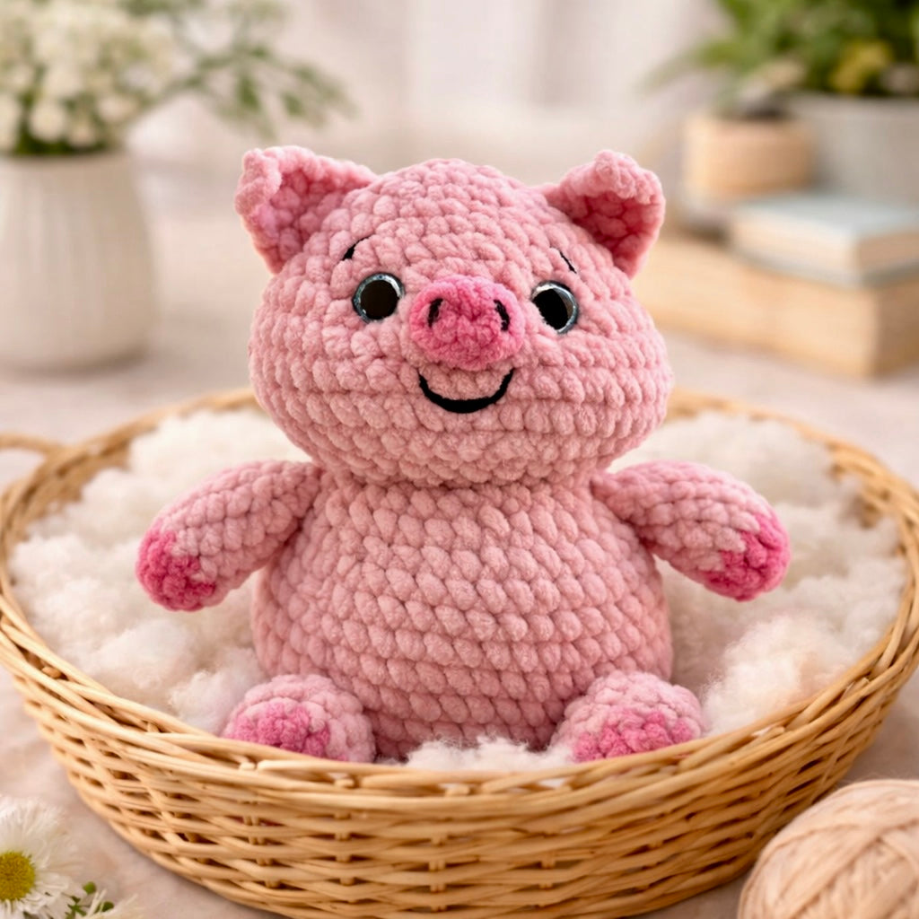 Cozy Pig Crochet Pattern