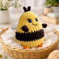 Plush Bee Crochet Pattern