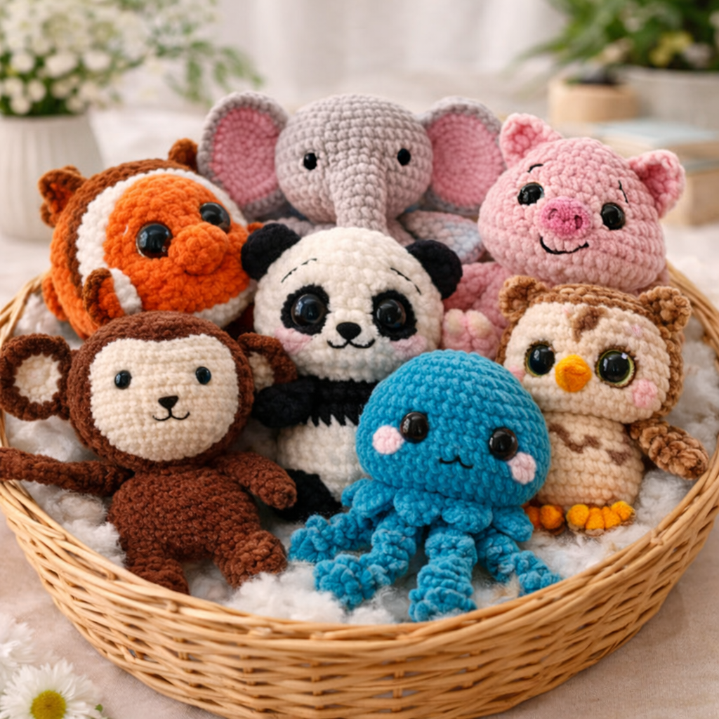 All In One Crochet Toy Pattern
