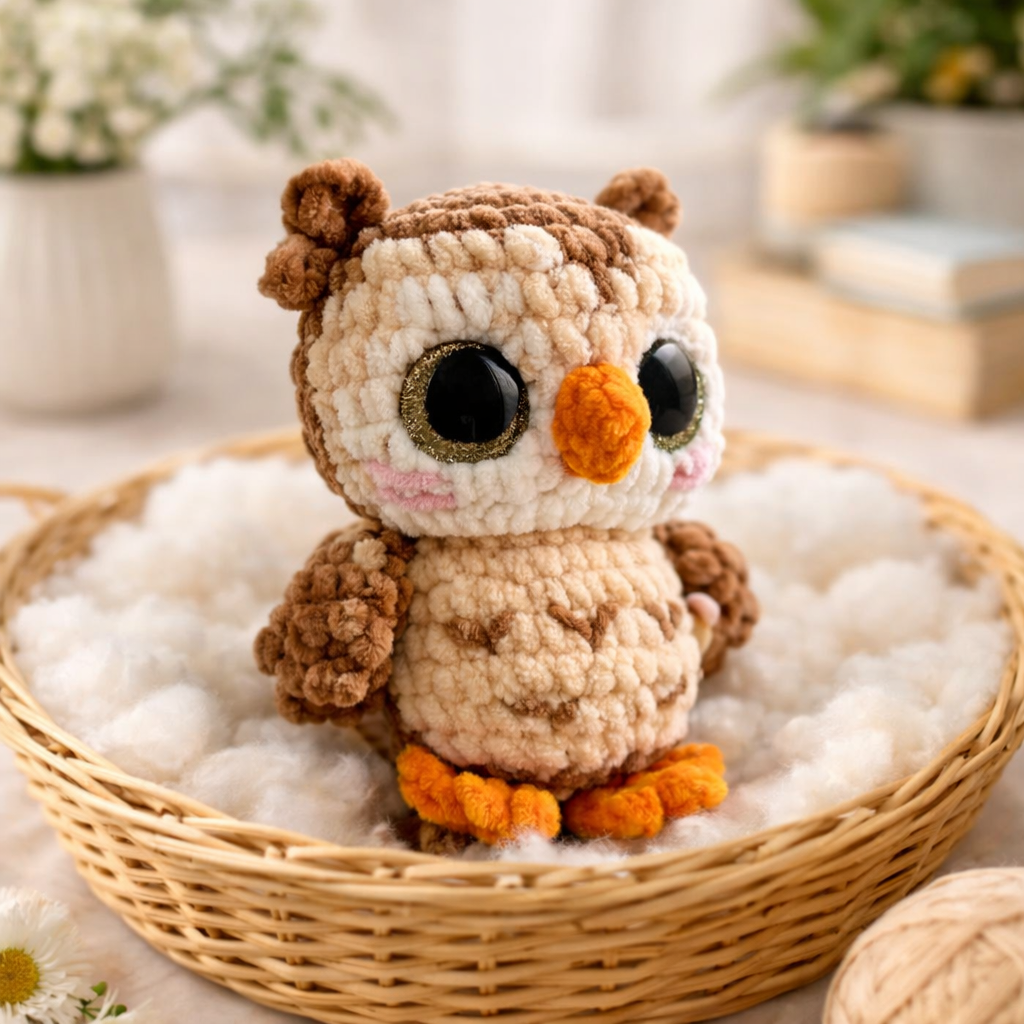 Baby Owl PDF Pattern