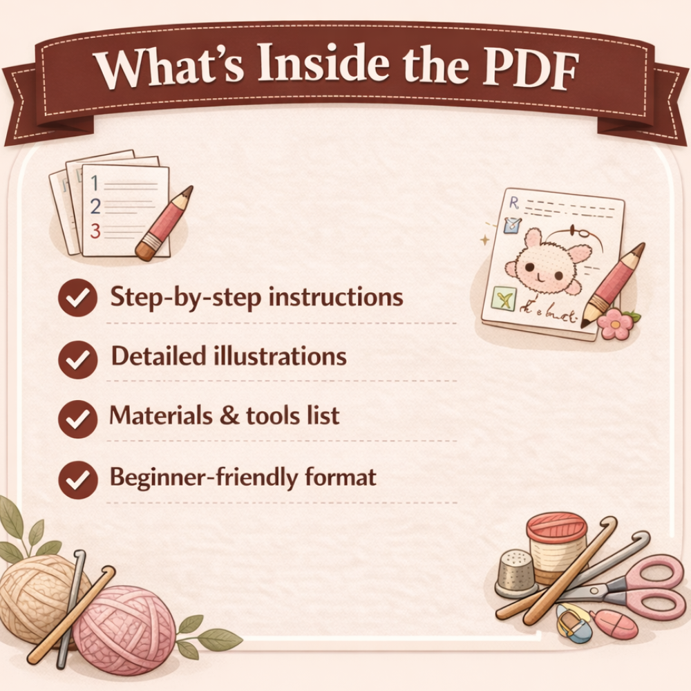 All In One Crochet Toy Pattern